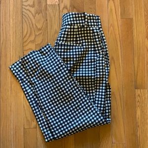 Zara Basic Medium Black and White Pant